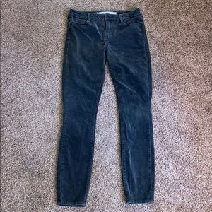 Brandy Melville Olive Green Corduroy Jeans
